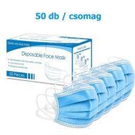 Szájmaszk 3 rétegű eldobható  50  #