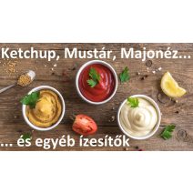 Ketchup, Mustár, Majonéz és egyéb ízesítők