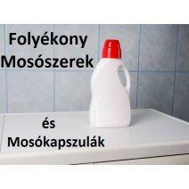 Folyékony mosószerek, kapszulák